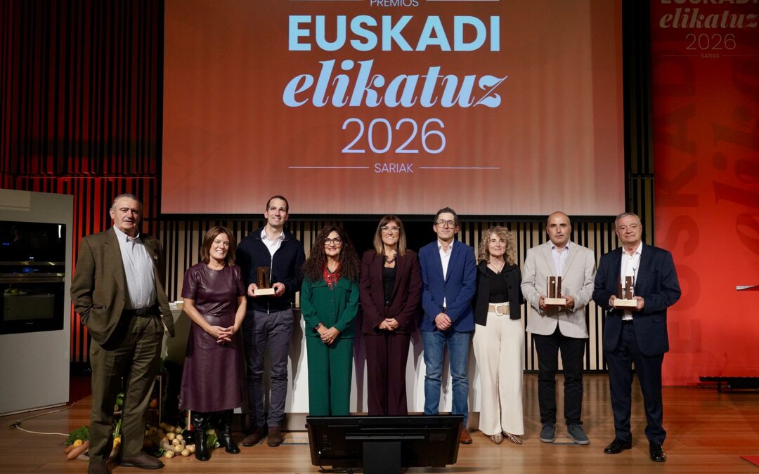 Euskaber recibe el Premio Euskadi Elikatuz a la Sostenibilidad