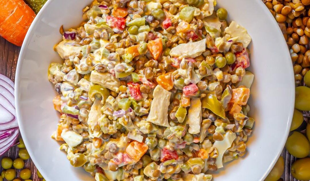 Ensaladilla de lentejas