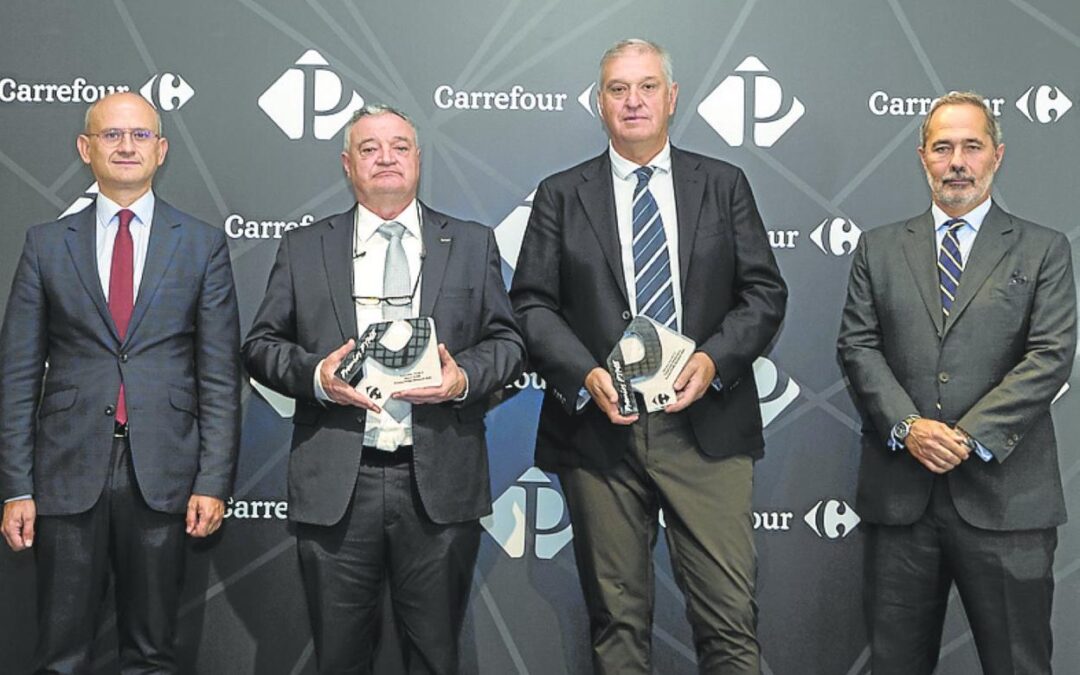 EUSKABER RECIBE EL PREMIO CARREFOUR A LA MEJOR PYME DE ESPAÑA 2022