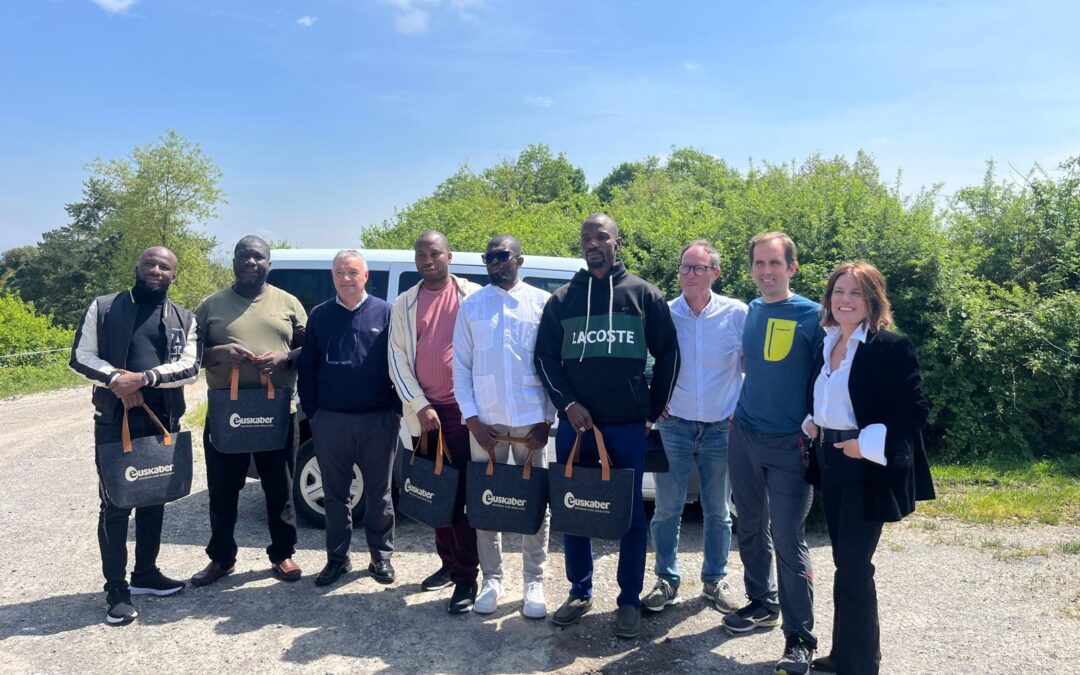 Una delegación de Costa de Marfil visita Euskaber
